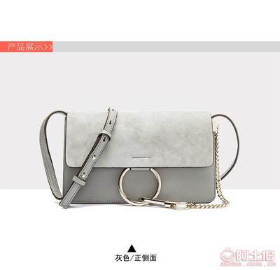 【欧美新款高圆圆同款真皮女式单肩包斜跨包圆环包小方包厂家直销li-888】深圳市南山区包之源皮具厂 - 产品库